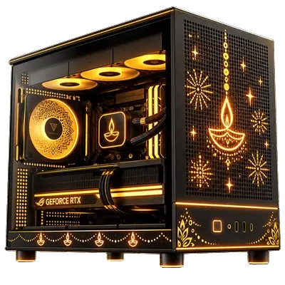 Diwali Ember RTX 5060 Gaming PC