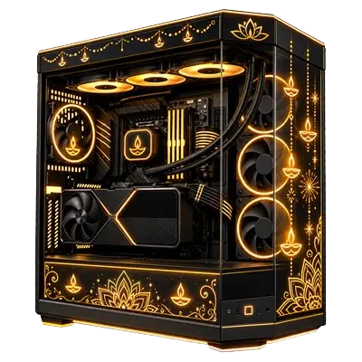Diwali Ember RTX 5060 Gaming PC