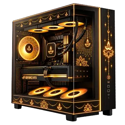 Diwali Ember RTX 5060 Gaming PC
