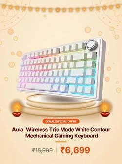 Aula F75WCS mechanical keyboard