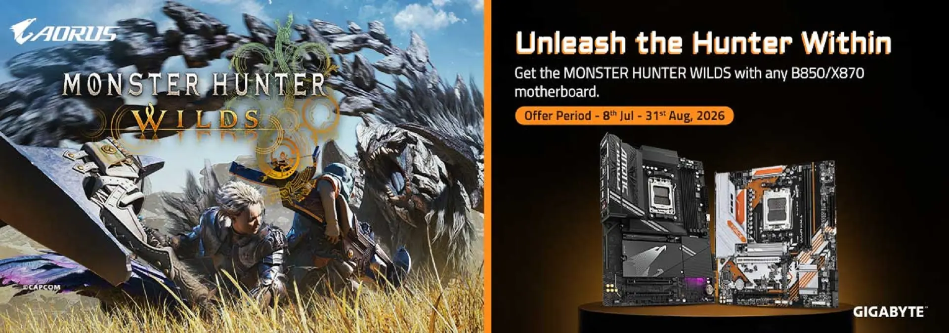 Gigabyte B850 ROG gaming PCs, motherboards and gaming components