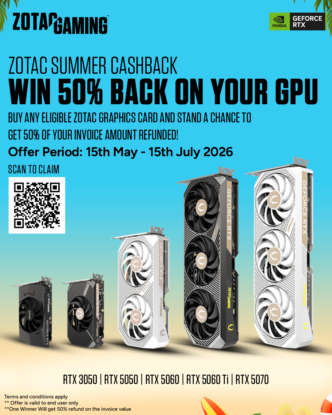 zotac offer running