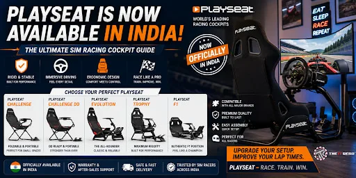 Playseat Is Now Available in India: The Ultimate Sim Racing Cockpit Guide