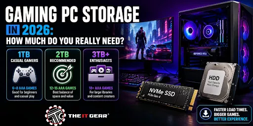 Gaming PC Storage in 2026: How Much Do You Really Need?