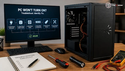 PC Not Turning On? Troubleshoot and Fix Common Causes