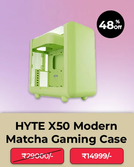 HYTE X50 Modern Performance Matcha Milk PC Gaming Case