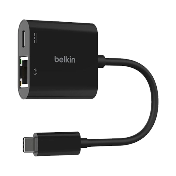 Belkin 100W Connect USB-C With Gigabit Ethernet Point + Charge Adapter image 2