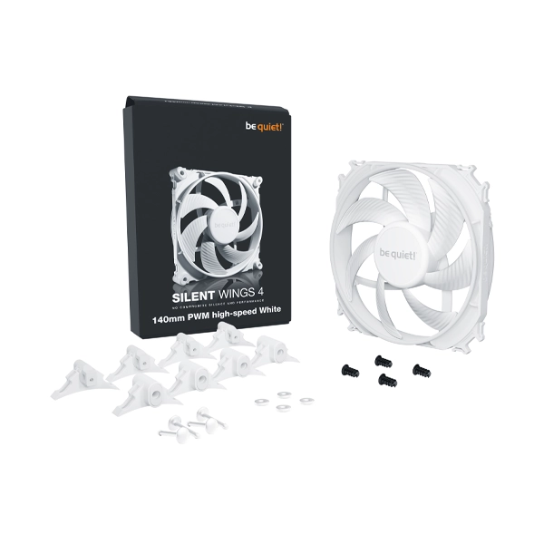 be quiet! Silent Wings 4 140mm PWM White Cooling Fan image 4