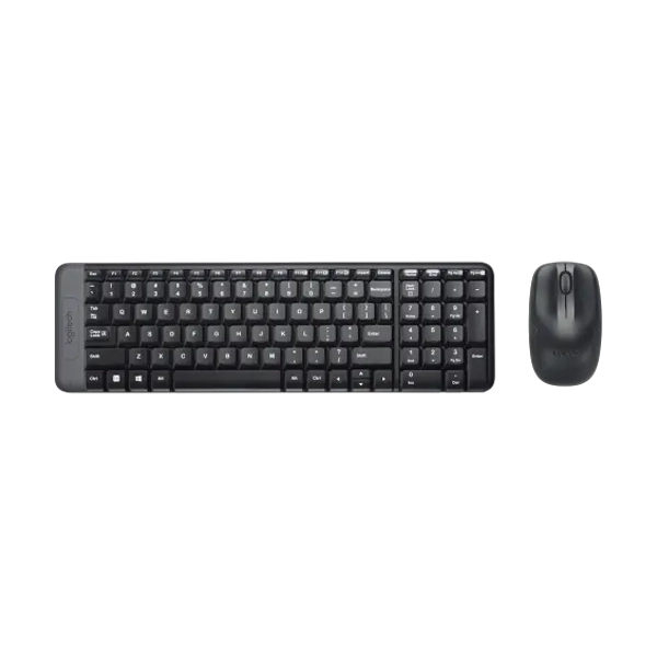 Logitech MK220 Wireless Black  Keyboard And Mouse Combo