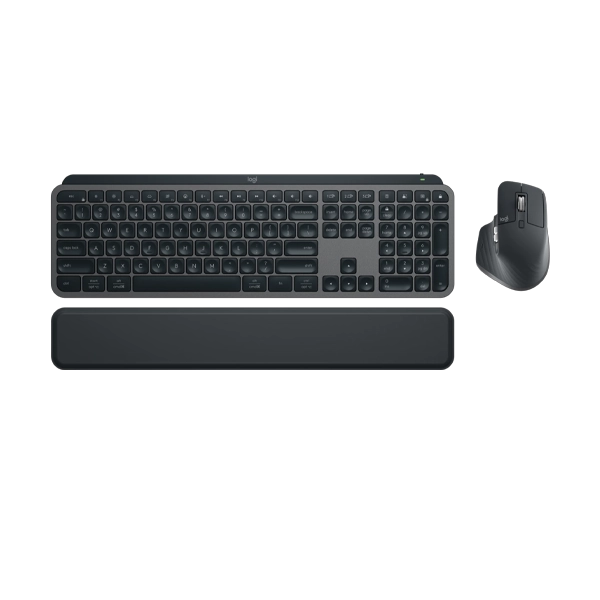 Logitech MX Keys S Performance Black Wireless Keyboard and Mouse Combo