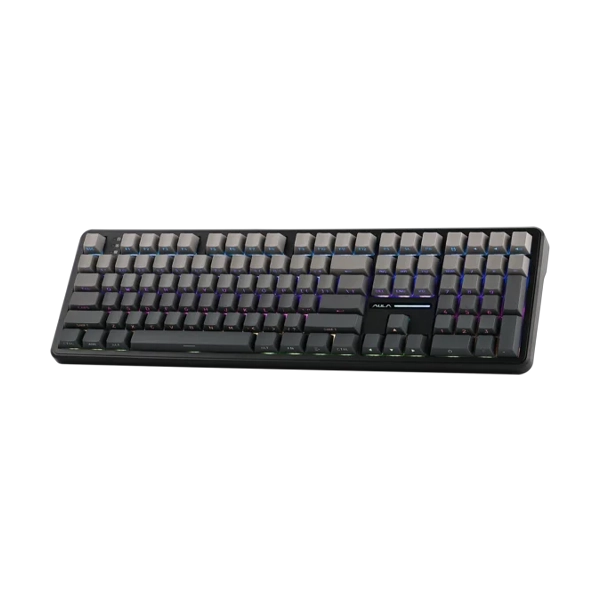 Aula F108GRN Full Size Wireless RGB Mechanical Gradient Grey Reaper Switch Gaming Keyboard