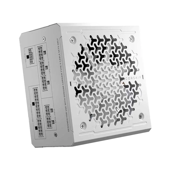 Corsair RM750E ATX 3.1 Fully Modular 750 Watt 80+ Gold White SMPS