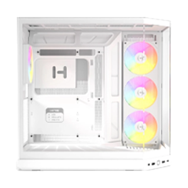 Hyte Y50 RGB Essential Aesthetic Snow White Gaming PC Cabinet