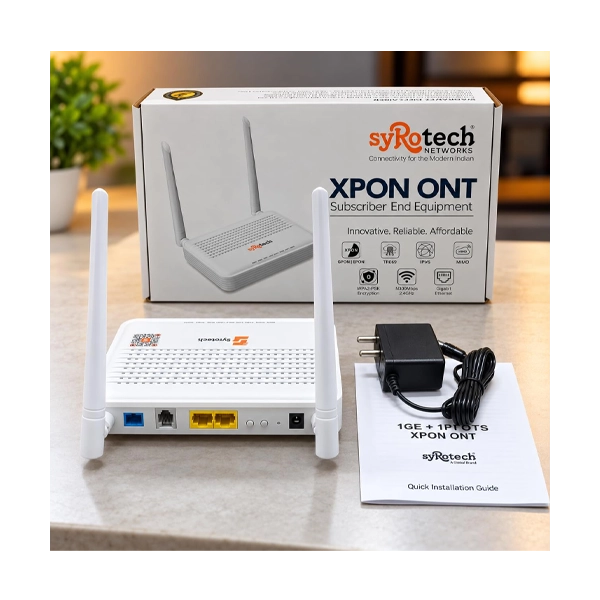 Syrotech SY-GPON-1110-WDONT Single Band ONT With Voice Wireless Router image 3