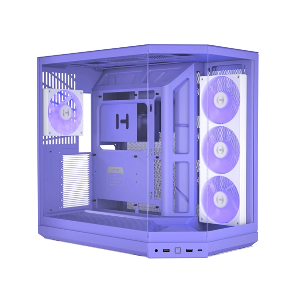 Hyte Y50 RGB Essential Aesthetic Taro Milk Gaming PC Cabinet image 5