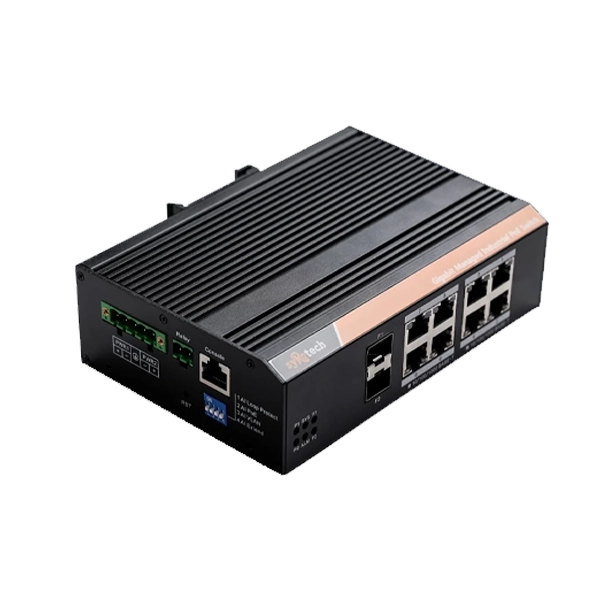 Syrotech SY-8000P-2S-IND Gigabit Management Industrial 8 POE Switch image 5