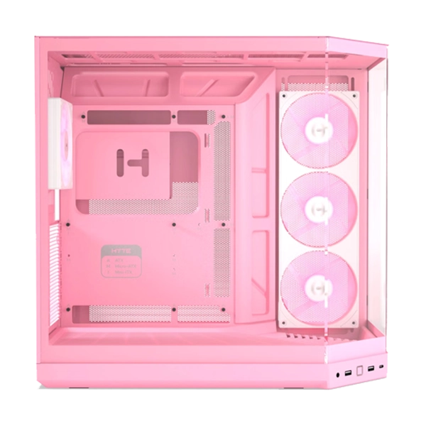 Hyte Y50 RGB Essential Aesthetic Strawberry Milk Gaming PC Cabinet