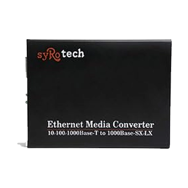 Syrotech GOMC-1312-SFP 10/100/1000 Mbps Gigabit Ethernet Media Converter