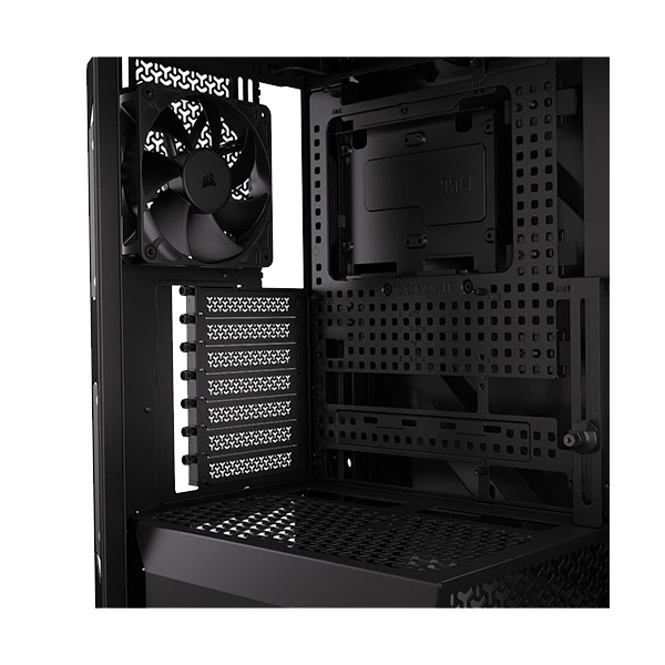 Corsair Warthog NOIR E-ATX Mid Tower Black Cabinet image 3