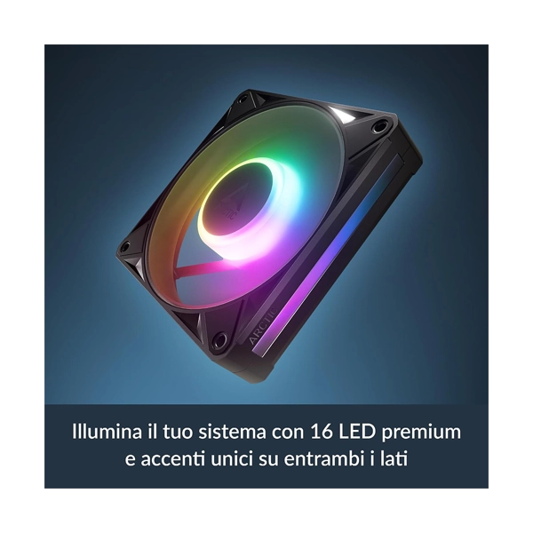 Arctic BioniX P12 A-RGB 3-Pack 120mm PWM Case Fan image 3