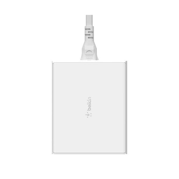 Belkin 108W 4-Port USB-C GAN Wall White Charger image 5