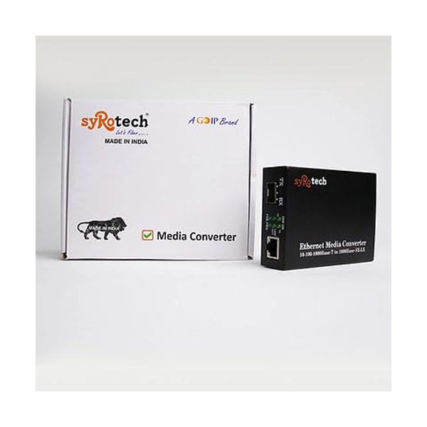 Syrotech GOMC-1312-SFP 10/100/1000 Mbps Gigabit Ethernet Media Converter image 4