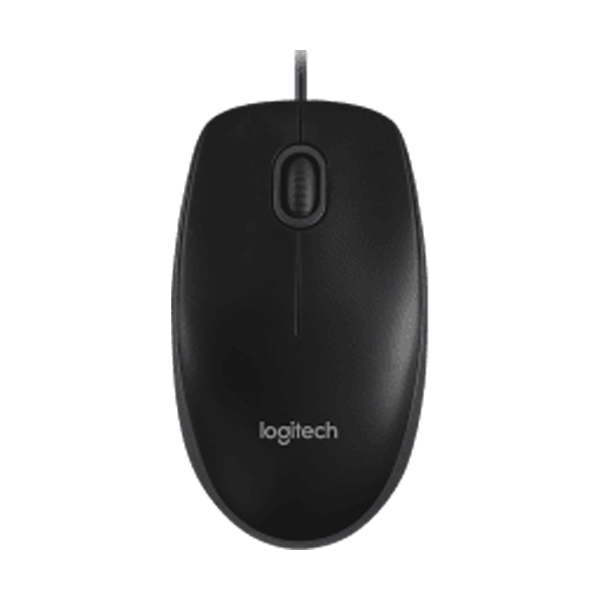 Logitech MK120 Wired Black Keyboard and Mouse Combo image 3