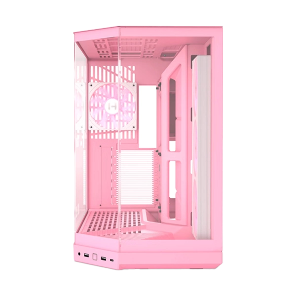 Hyte Y50 RGB Essential Aesthetic Strawberry Milk Gaming PC Cabinet image 5