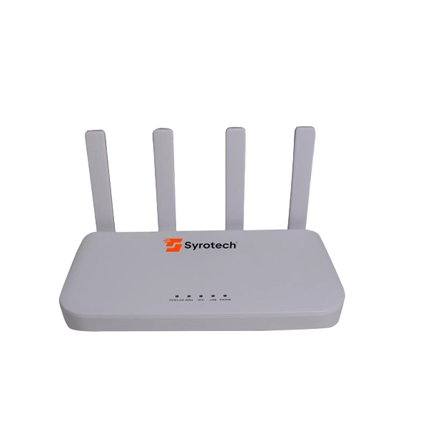 Syrotech SY-GPON-4010-AX3000 Dual-Band Wi-Fi 6 XPON ONT Whit Wireless Router image 2