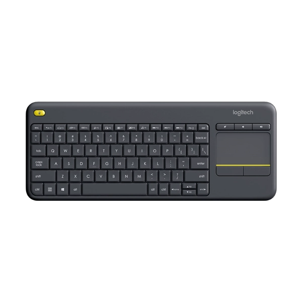 Logitech K400 Plus Wireless Touch Black Keyboard