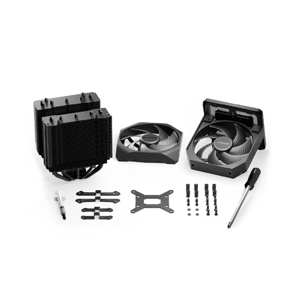 Be Quiet BK037 Dark Rock Elite X Silent Wings 135mm PWM Fans Black Air Cooler image 6