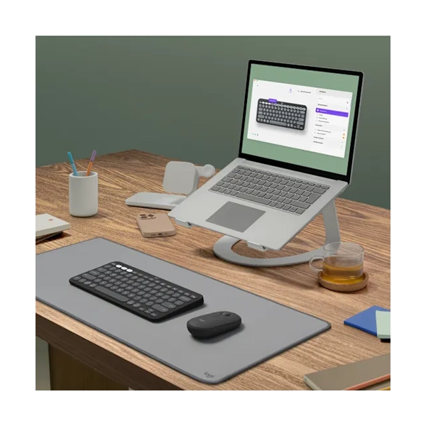 Logitech Pebble 2 - Graphite Wireless Keyboard and Mouse Combo image 3