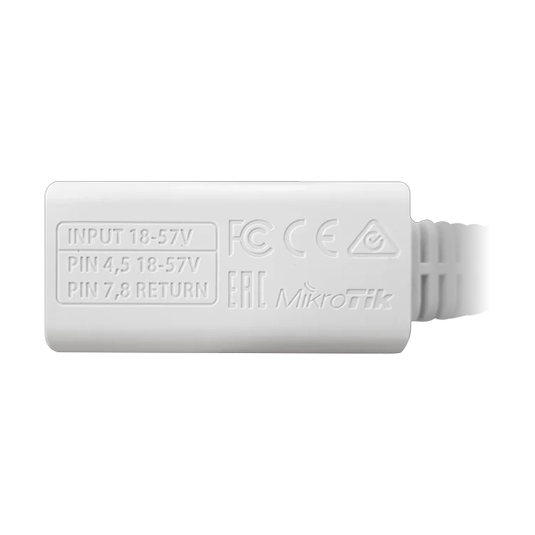 Mikrotik FBA_RBGPOE Gigabit POE Injector image 2