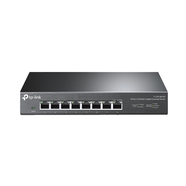 TP-LINK  TL-SG108-M2 8 Ports 2.5G Mulit  GIGA High Speed  Ethernet switch