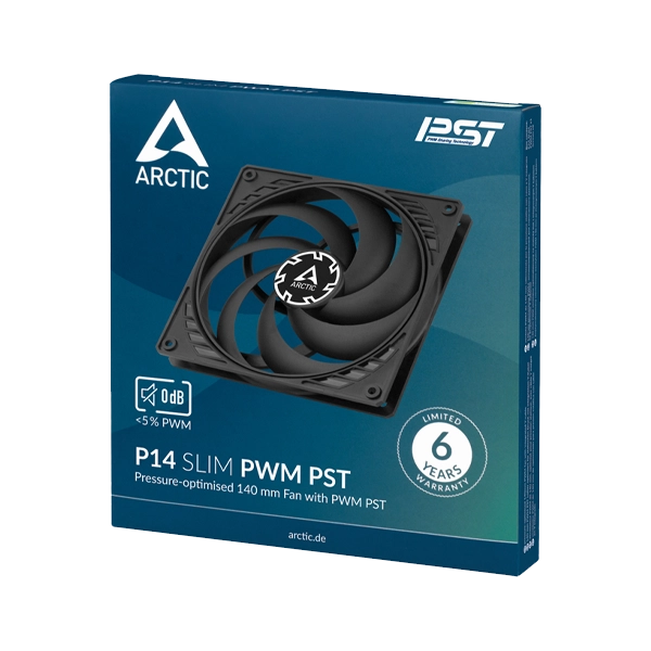 Arctic P14 SLIM PWM PST 140mm Case Cooling Fan image 5