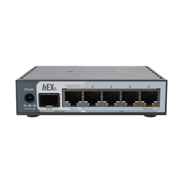 Mikrotik E60iUGS 2.5G SFP with 5X Gigabit Ethernet Port