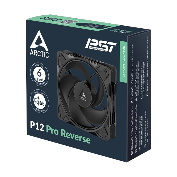Arctic P12 Pro Reverse 120mm Cabinet Fan image 6