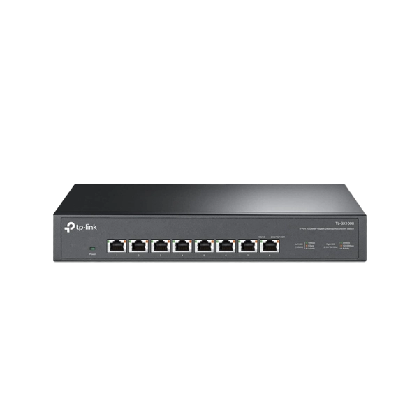 TP-Link TL-SX1008  Voltage110 Volts Multi-Gig Unmanaged Ethernet Switch