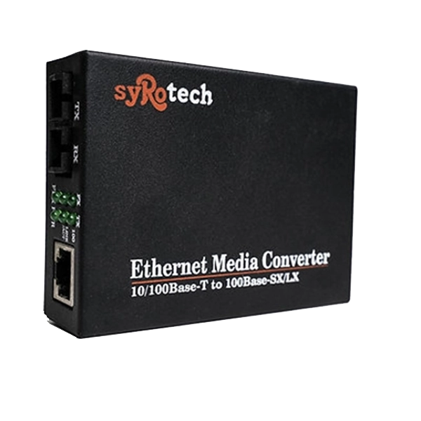 Syrotech GOMC-BI3503-20 10/100Mbps Single Mode Single Fiber Media Converter