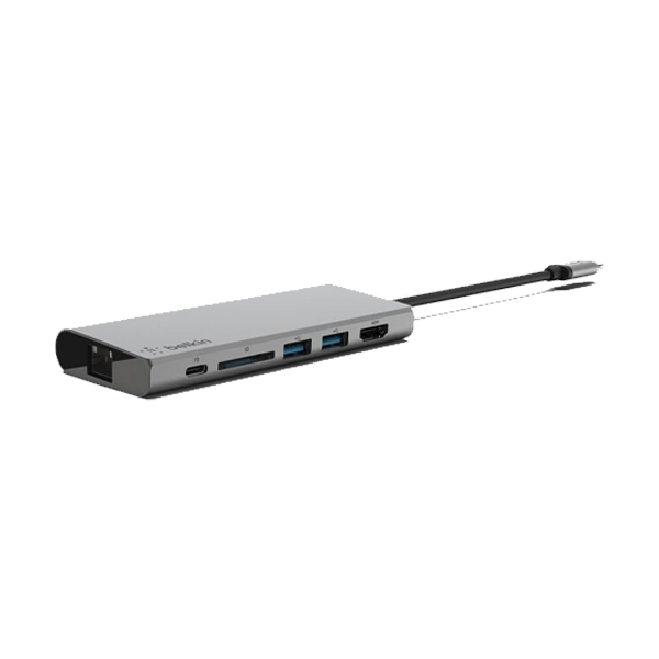 Belkin 60W USB C Type 6 in 1 Multimedia Hub Adapter image 4