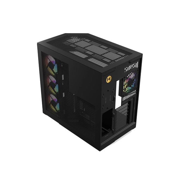 Hyte Y50 RGB Essential Aesthetic Pitch Black Gaming PC Cabinet image 5