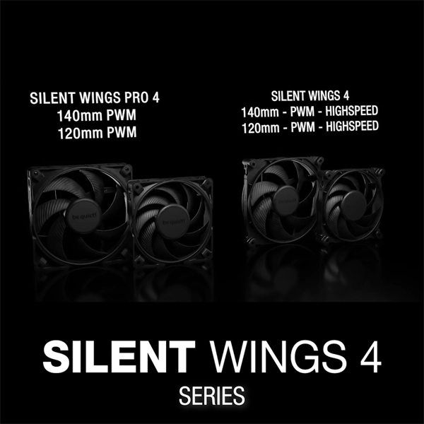 be quiet! Silent Wings 4 140mm PWM Gaming PC Case Fan image 5
