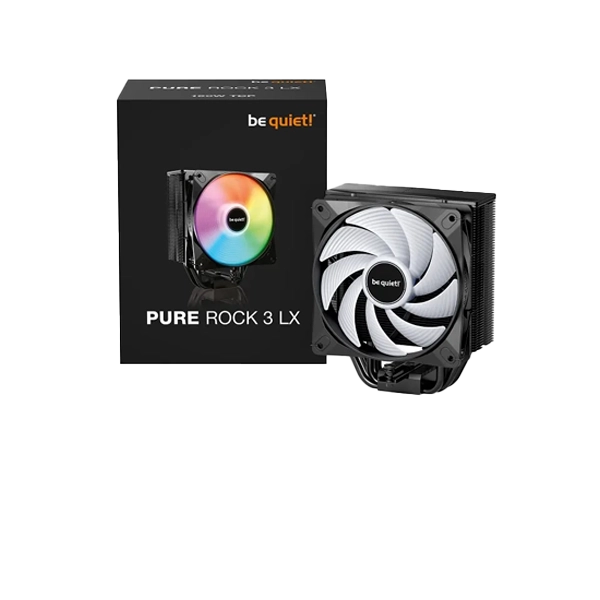 Be Quiet PURE ROCK 3 LX BLACK ARGB SILENT ESSENTIAL  AIR COOLER
