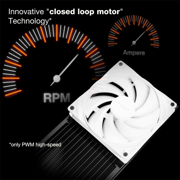 be quiet! Pure Wings 3 140mm PWM White Case Fan image 4