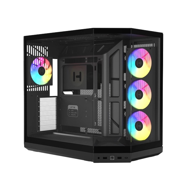 Hyte Y50 RGB Essential Aesthetic Pitch Black Gaming PC Cabinet image 3