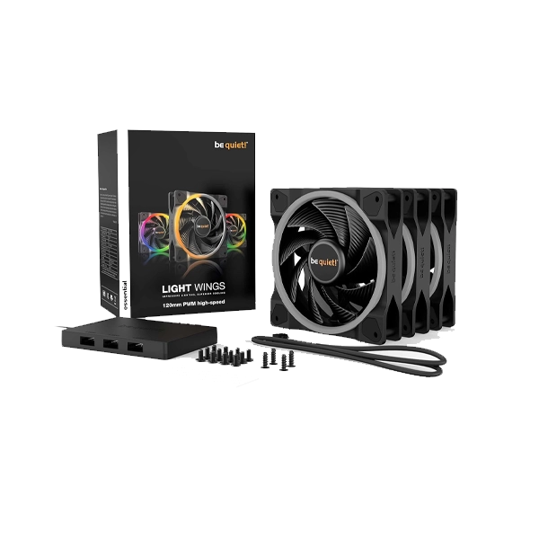 be quiet! Light Wings 120mm PWM ARGB Cooling Fan image 2