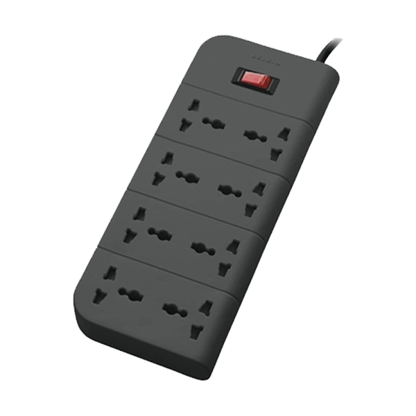 Belkin 8-Socket 5Ft Heavy Duty Cable with Surge Protector Extention Board