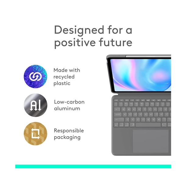 Logitech Folio Combo Touch iPad Air 13-inch Keyboard Case image 3