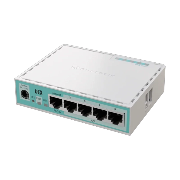 Mikrotik HEX E50UG 5 Port Gigabit 512Mb RAM Router