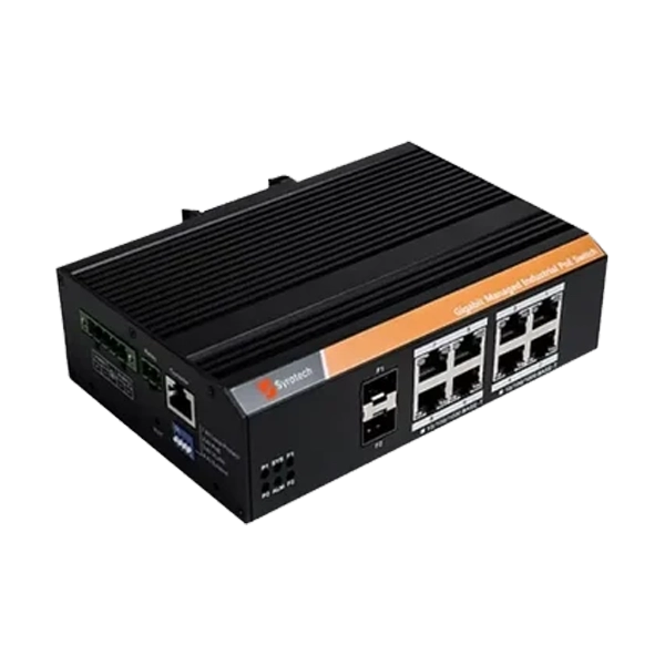 Syrotech SY-8000P-2S-IND Gigabit Management Industrial 8 POE Switch image 2